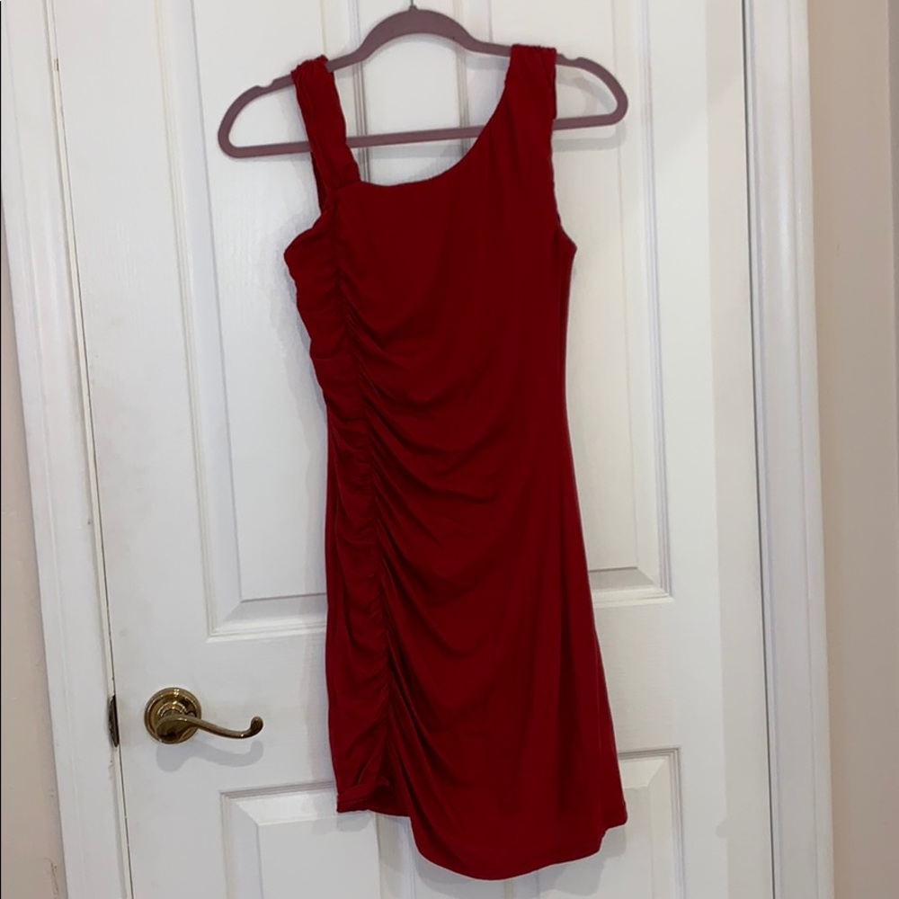 Velvet Graham & Spencer Red Bodycon Cocktail Dress
